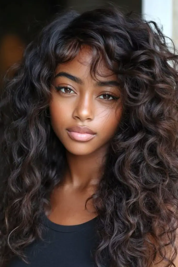 27 Cute Curly Wig Hairstyles 19 17. Bold Amazonian Coil