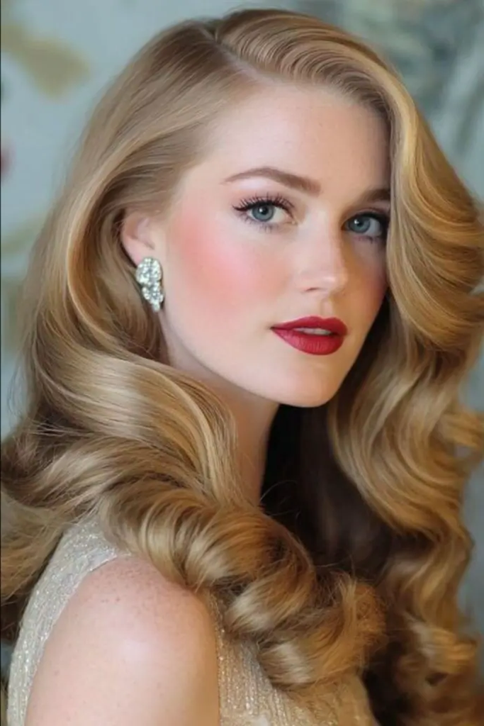 17. Effortlessly Pinned Back Waves