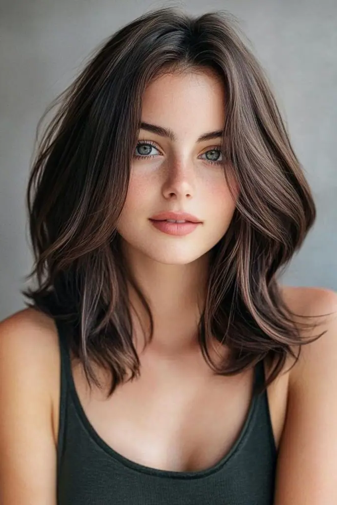 28 Best Long Haircuts with Layers 19 17. Long Layered Bob with Undone Waves