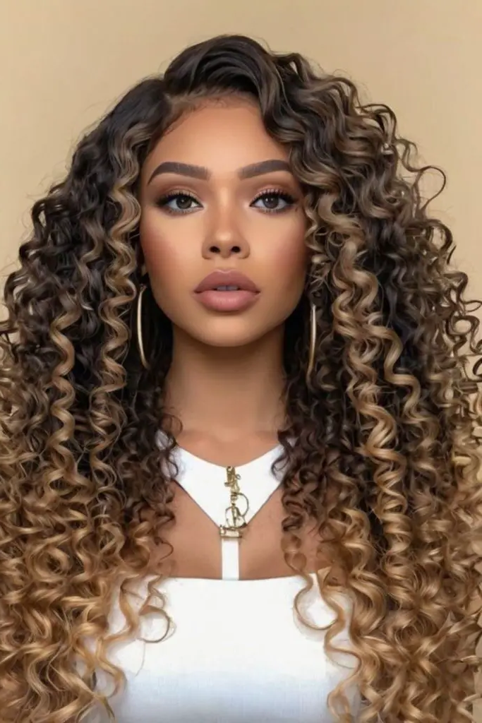 29 Best Black Baddies Hairstyles to Try 18 17. Mermaid-Length Water Waves