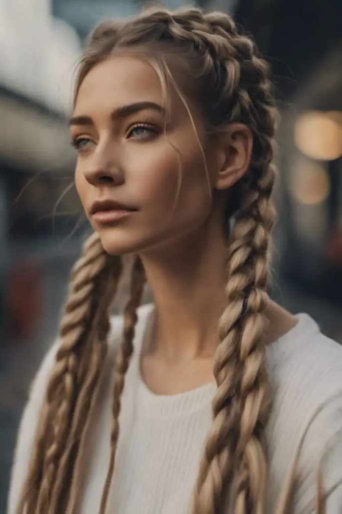 29 New Braided Hairstyles 19 17. Twisted Rope Braids