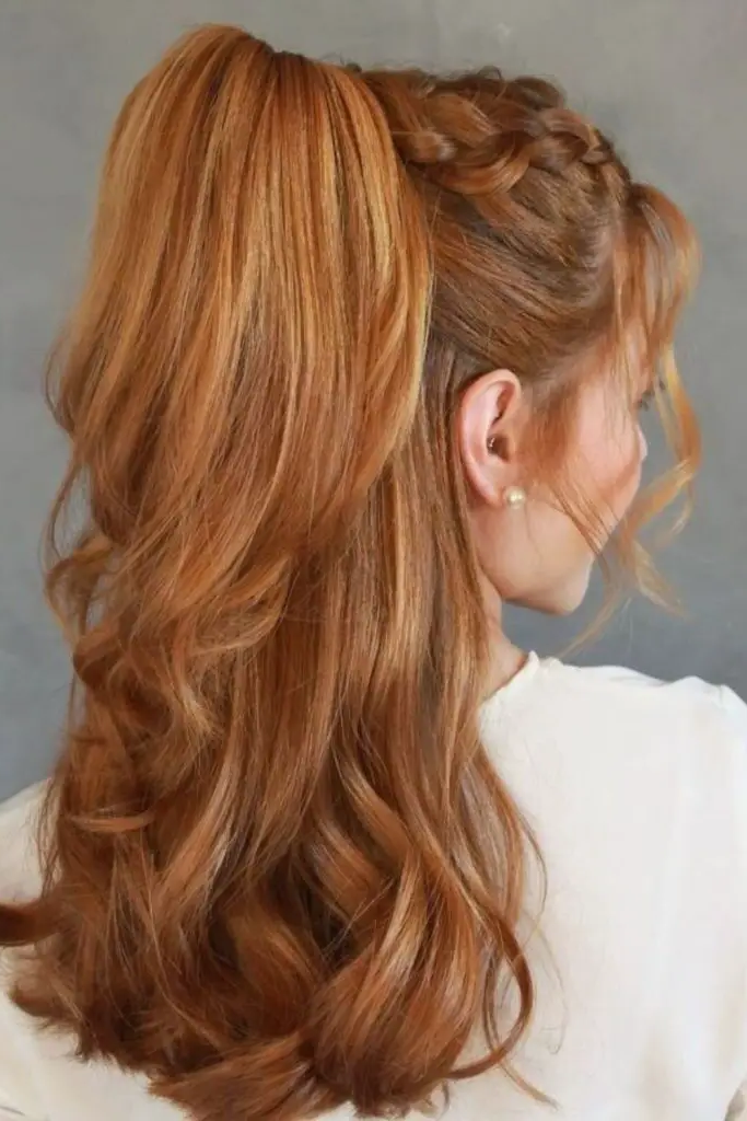 17. Wisps of Fire Ponytail