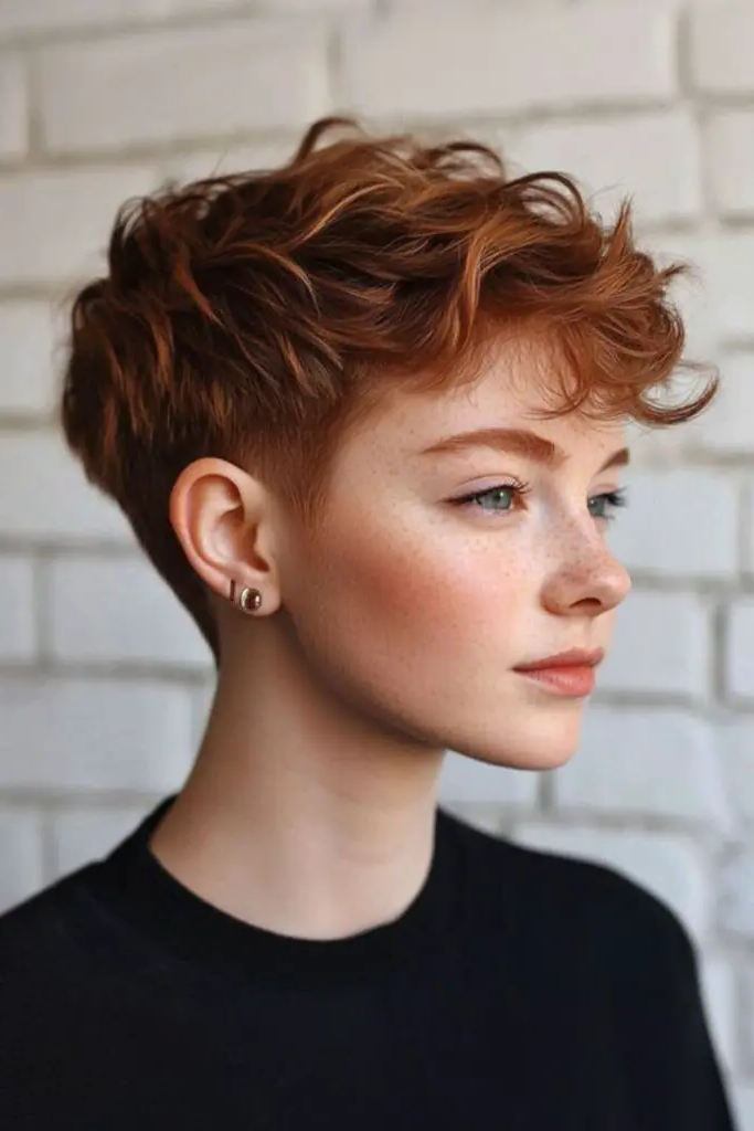 28 Super Short Pixie Cuts Inspirations 20 18. Curly Pixie Delight