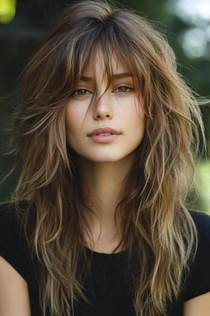 27 Stunning Shaggy Layered Haircut Ideas 20 18. Electric Echo