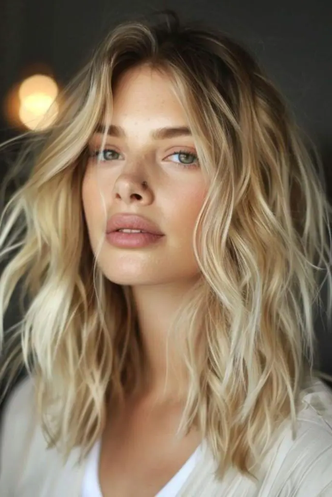 29 Best Haircuts for Thin Fine Hair 20 18. High-Volume Layers with Soft Curls