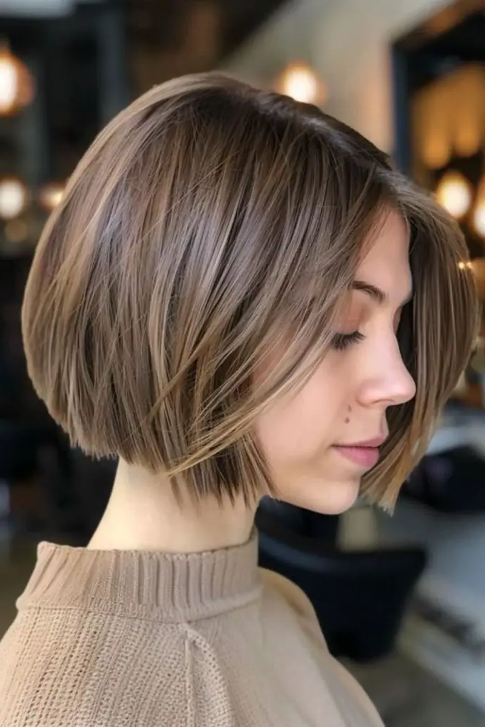 18. Textured Urban Bob