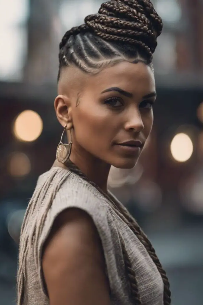 29 Gorgeous Soccer Hairstyles 20 18. Twisted Side Bun Poise