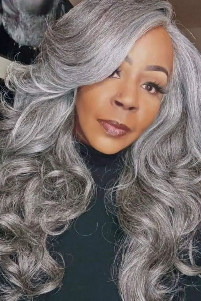 19.Layered Gray and White Blend: Bold and Balanced