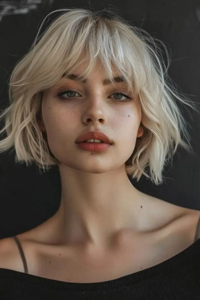 29 Messy Blonde Bob Ideas 21 19. Butter Blonde Rebel