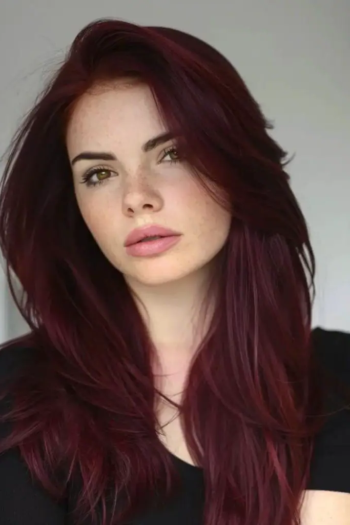 29 Dark Cherry Coke Hair Color Ideas 21 19. Cola Rosewood Fusion