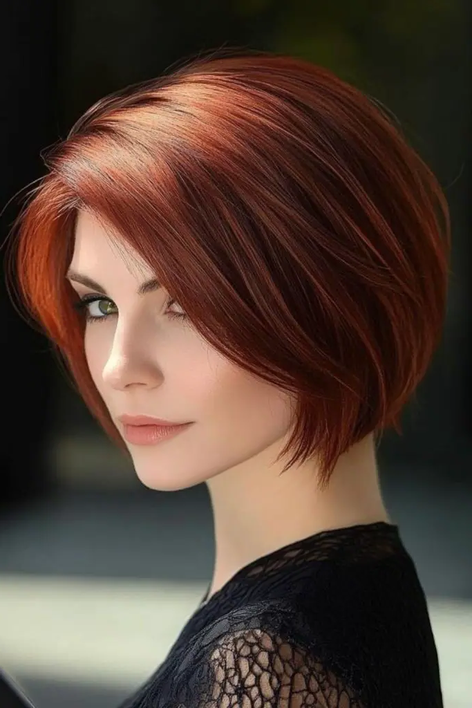 19. Crimson Flame Bob