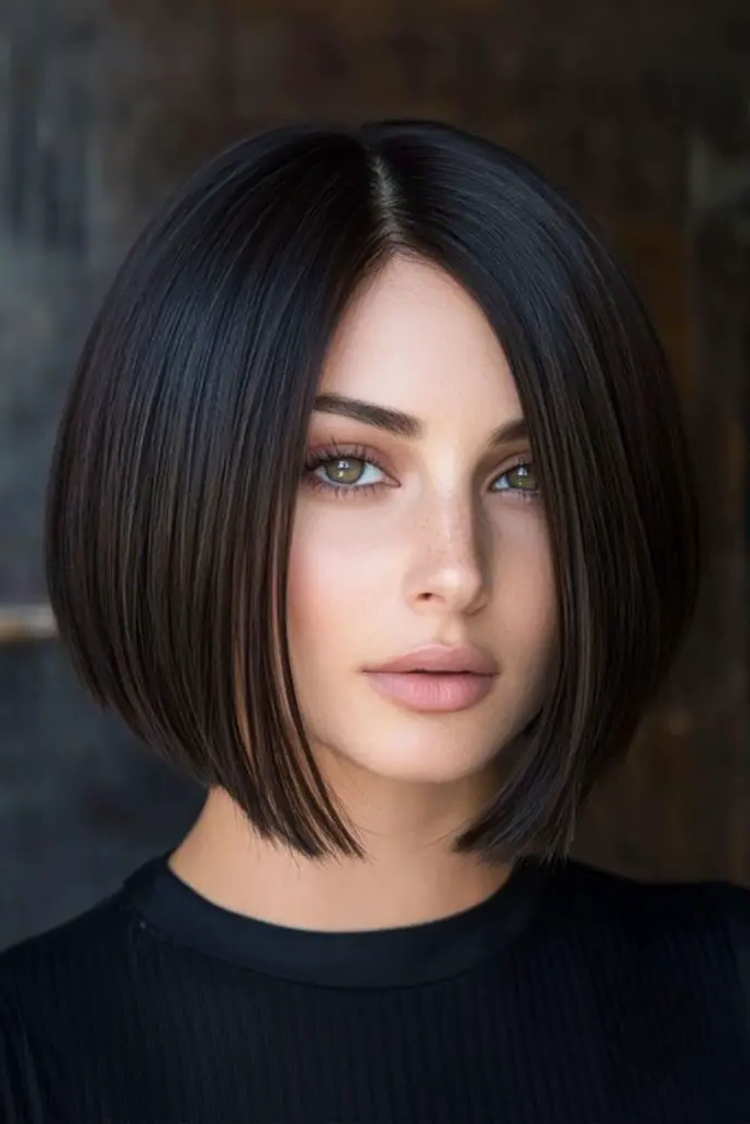 29 Awesome Angled Bob Hairstyles 21 19. Obsidian Curve Bob