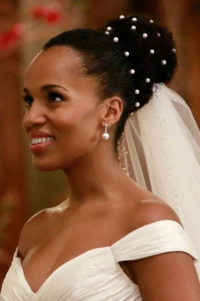 28 Stunning Bridal Locs Hairstyles 21 19. Regal Swooped Updo