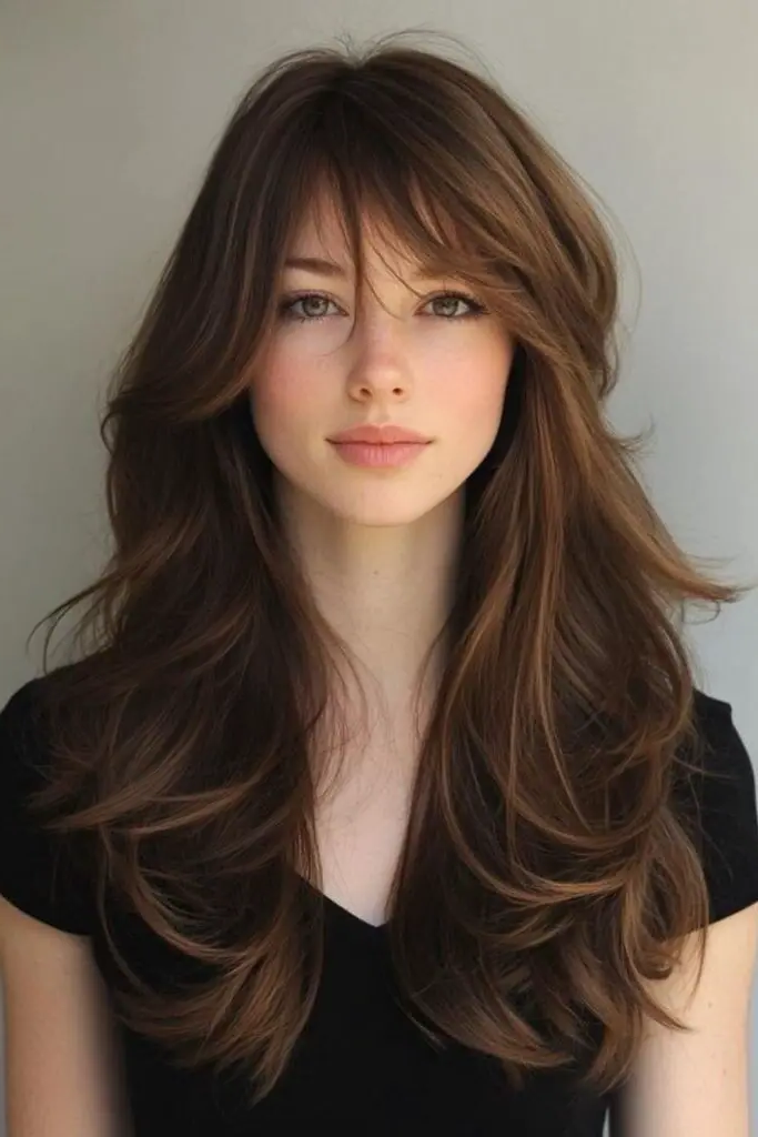 28 Best Long Haircuts with Layers 21 19. Soft Layers with a Rounded Shape