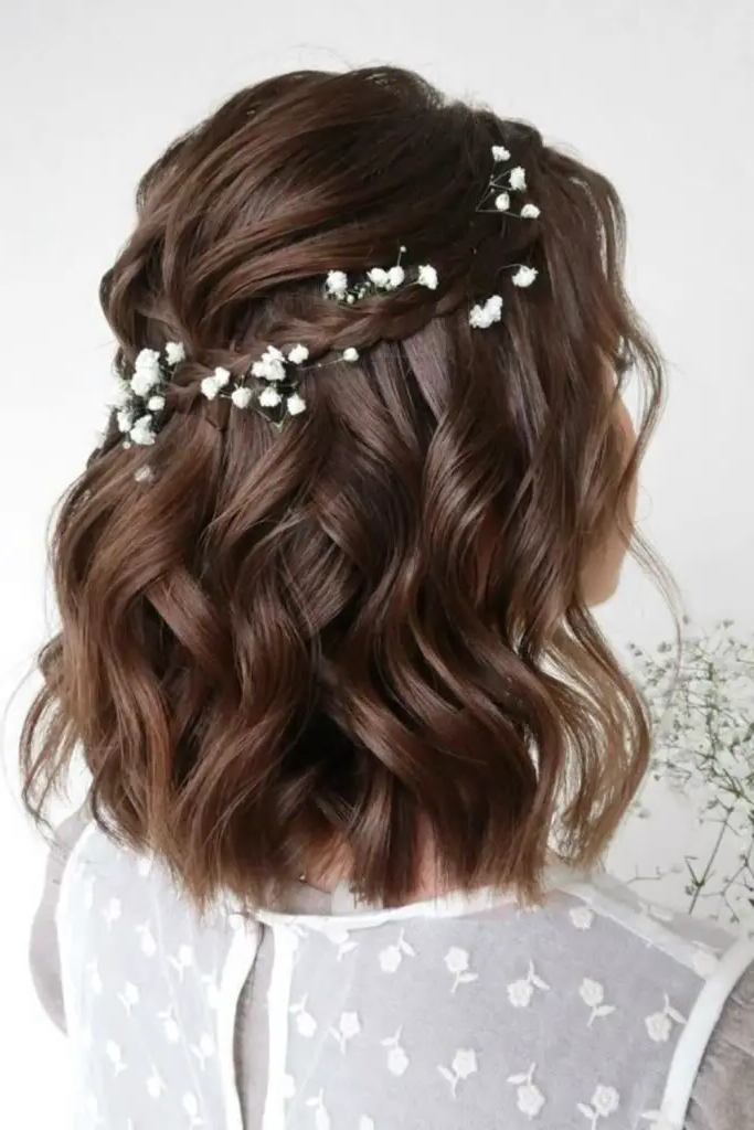 19. Stitched-In Lace Braid