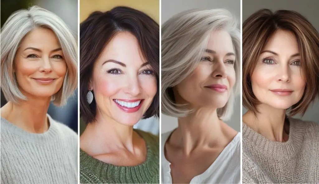 29 Best Bobs for Thin Hair Older Women Ideas 2 Image