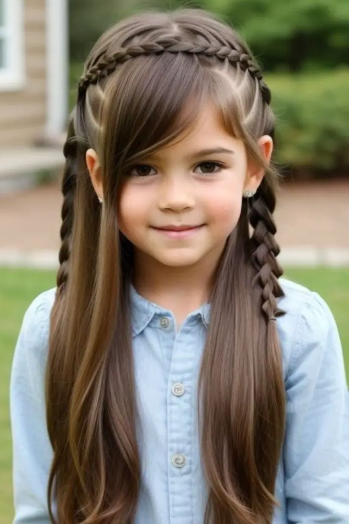 2. Braided Headband Magic
