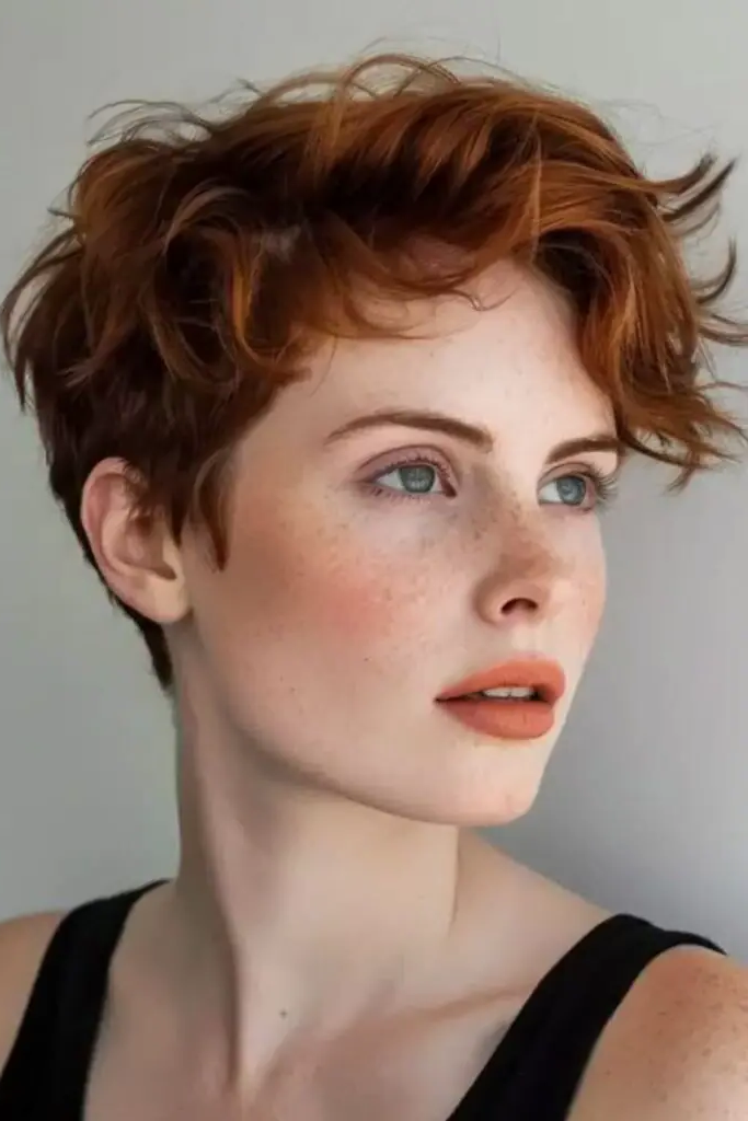 28 Super Short Pixie Cuts Inspirations 4 2. Ethereal Feathered Pixie