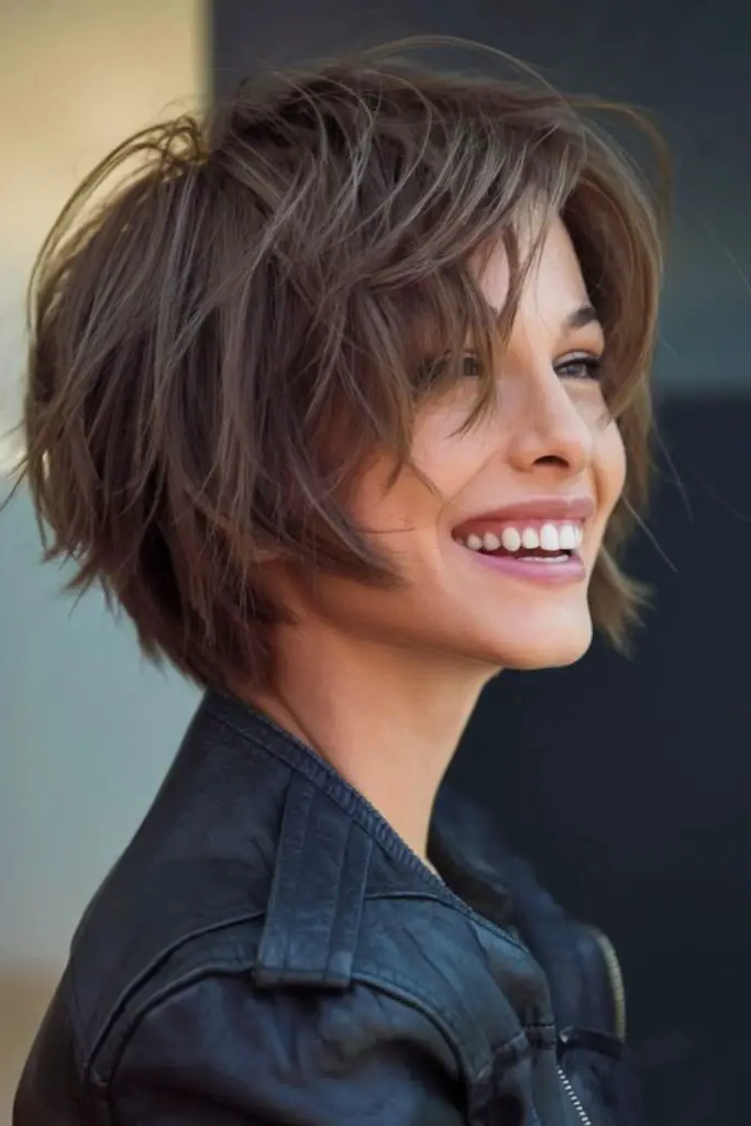 29 Top Spring Hairstyles for 2025 4 2. Flirty Choppy Bob