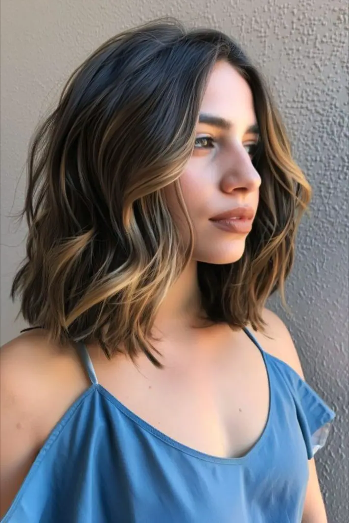 28 Best Haircuts for Thin Fine Hair Long 4 2. Long Bob with Subtle Waves