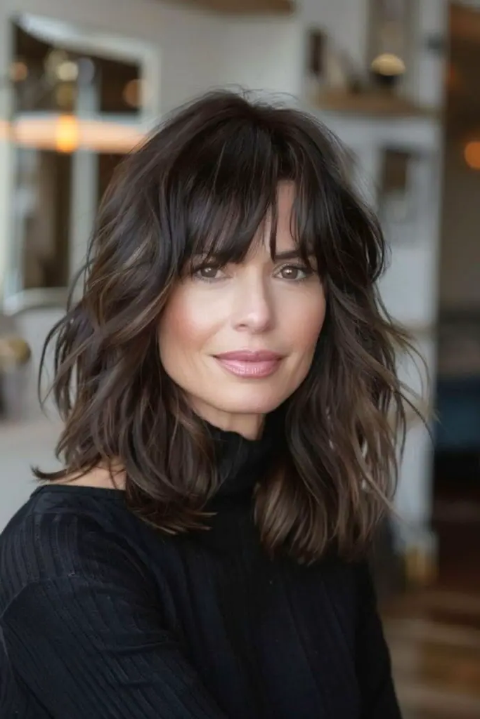 27 Cute Medium Length Haircuts 4 2. Lush Lob Luxe