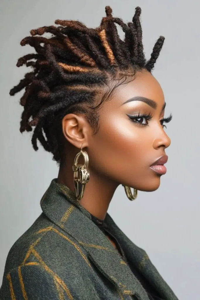 28 Small Dreads Black Women Ideas 4 2. Micro Loc Whimsy