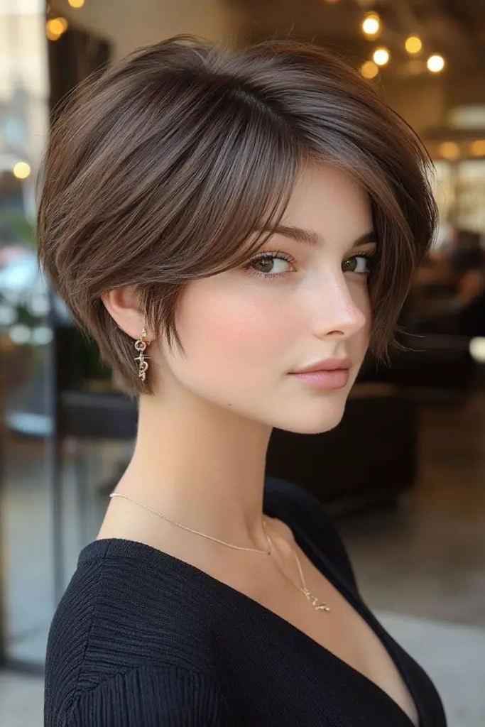 2. Sleek Edge Precision Bob