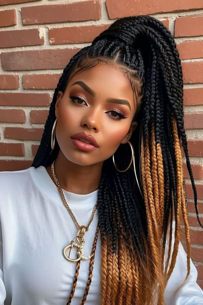 29 Big Twist Braids Hairstyles 4 2. Urban Minimalist Twists