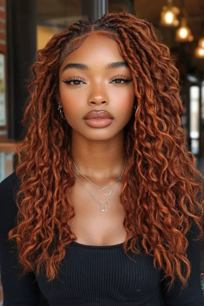 29 Best Black Baddies Hairstyles to Try 4 2. Volcanic Curls Explosion
