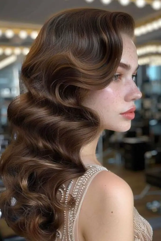 2. Voluminous Waves of Elegance