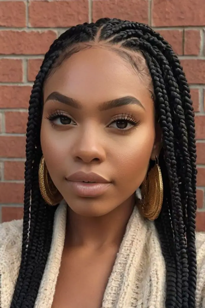 29 Best Black Baddies Hairstyles to Try 21 20. Classic Cornrow Royalty