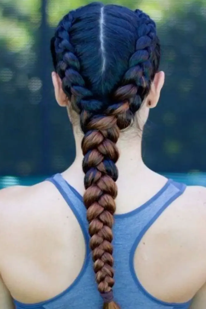 28 Best Volleyball Hairstyles Easy 21 20. Hybrid Sporty Fishtail