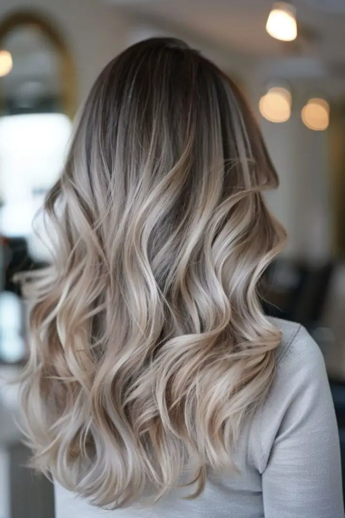 29 Grey Blonde Hair Ashy Highlights 22 20. Iced Pewter Mirage