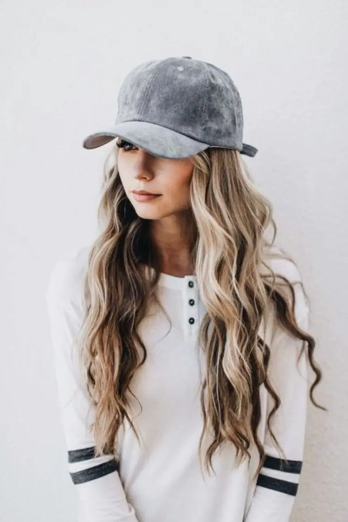 20. Powdered Curls Under a Hat