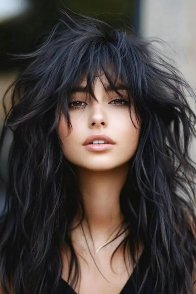 27 Stunning Shaggy Layered Haircut Ideas 22 20. Rogue Wisps