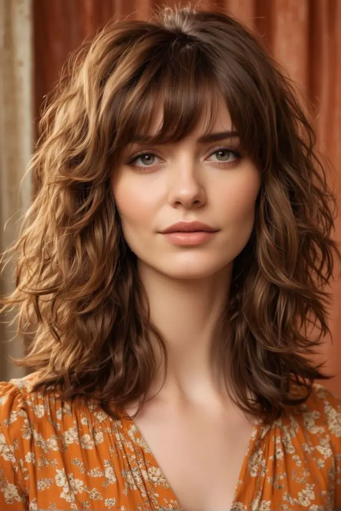 20. Subtle Curl Shag