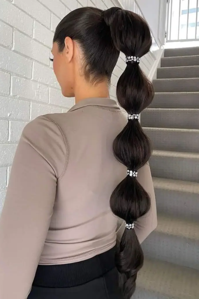 21. Bubble Ponytail Energy