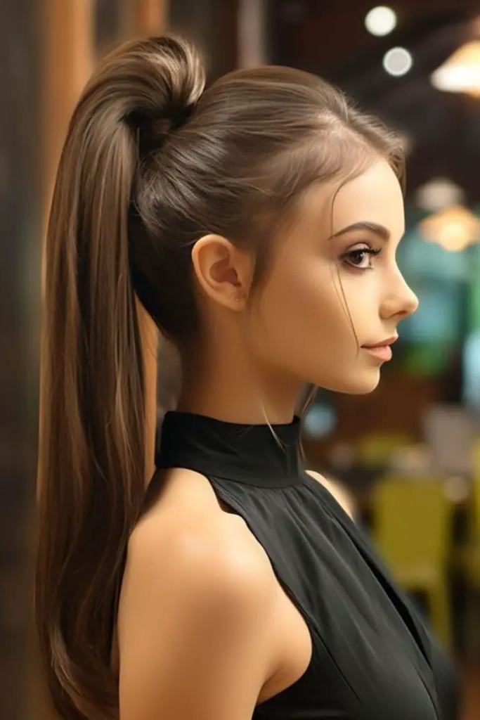 27 Best Very Thin Hair Styles 23 21. High-Volume Ponytail Power