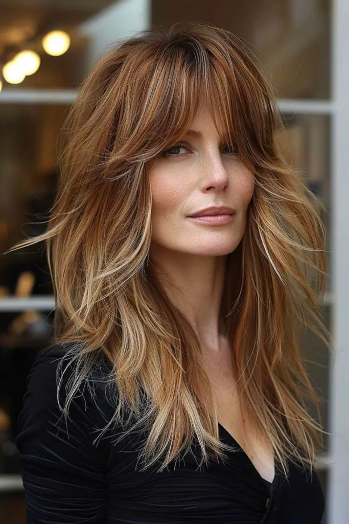 21. Layered Golden Shag