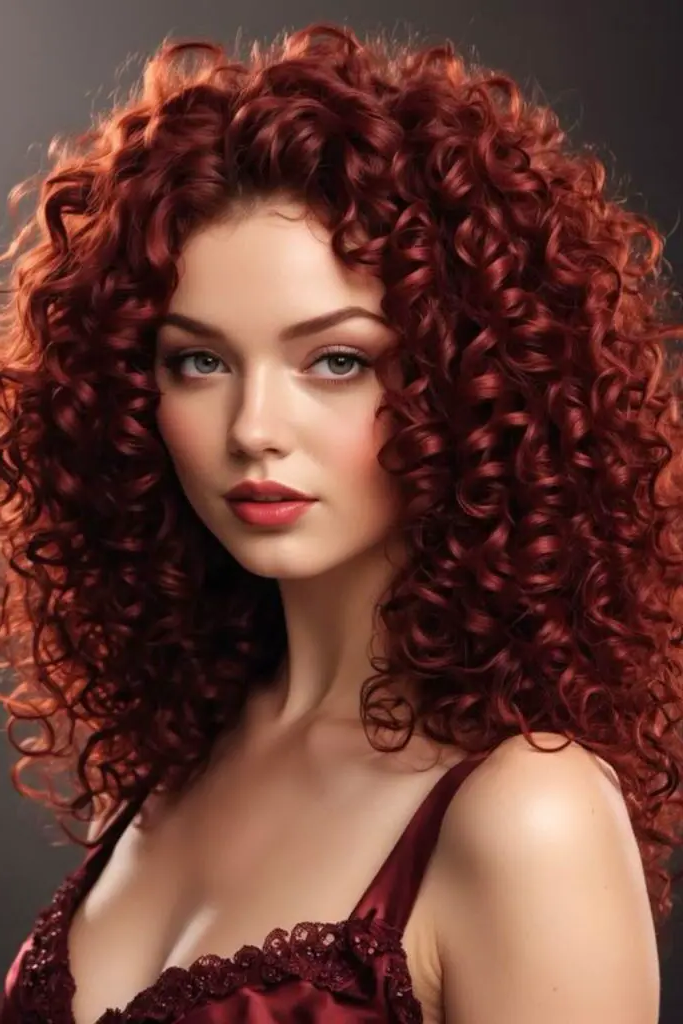 27 Cute Curly Wig Hairstyles 23 21. Rose Petal Tumbles