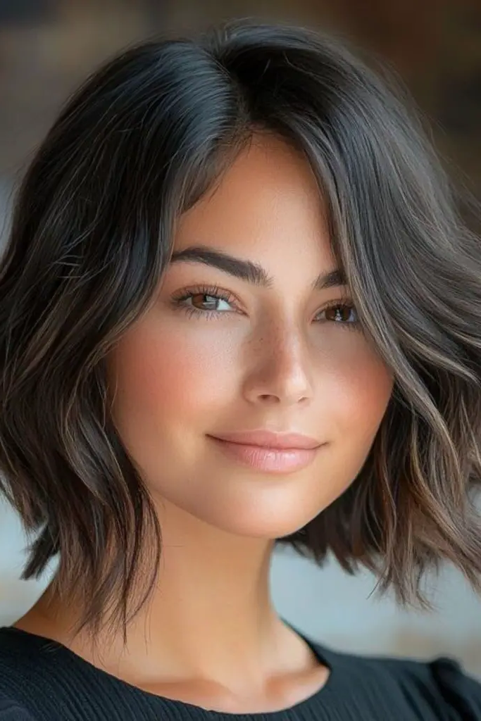 28 Best Choppy Layered Bob Hairstyles 23 21. The Playfully Tousled Chop