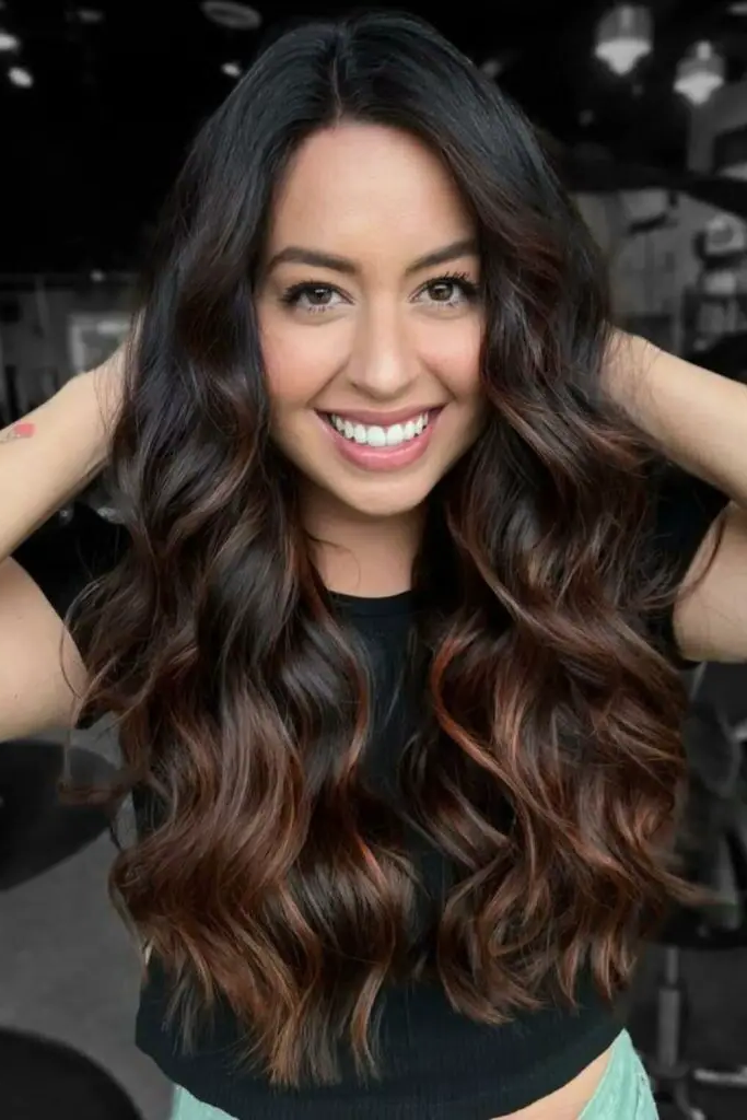 29 Stunning Summer Hair Color for Brunettes 23 21. Velvet Toffee Swirl
