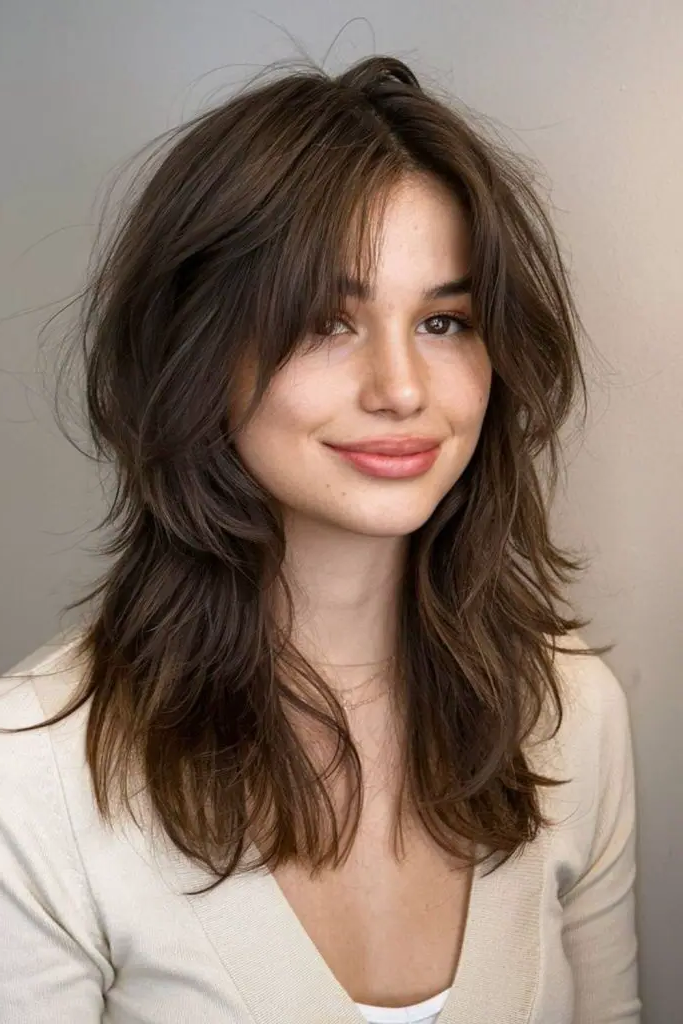 22. Chic Tousled Shag