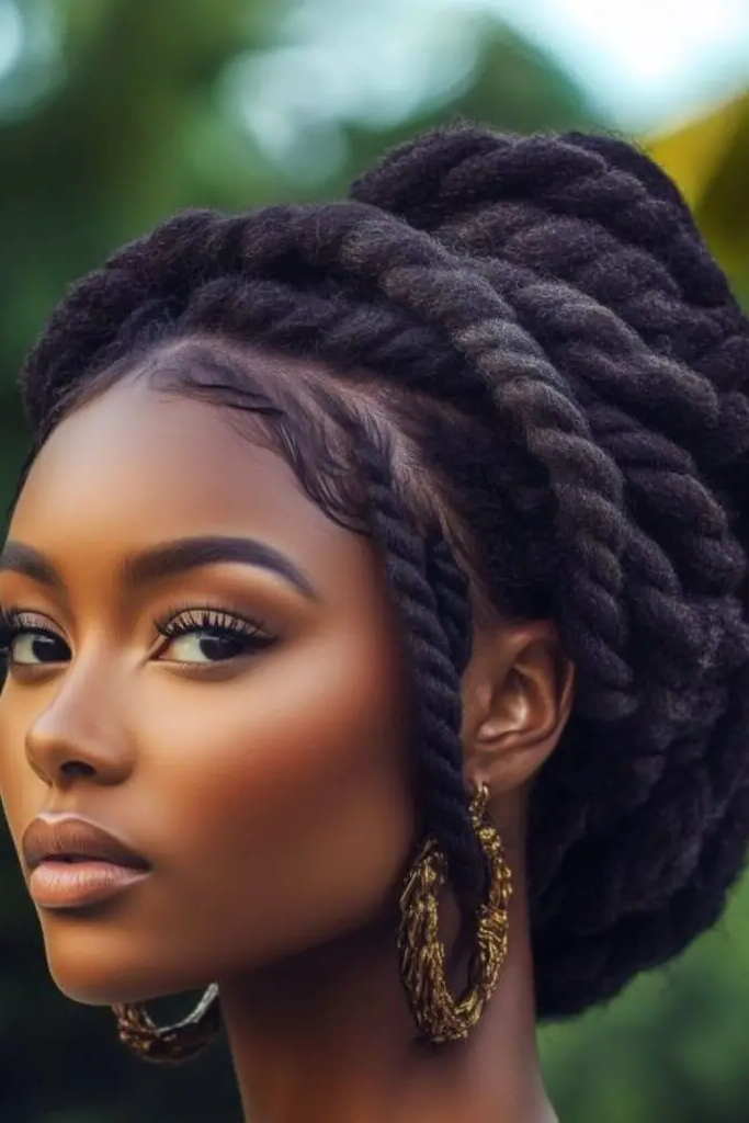 22. Crowned Twist Elegance