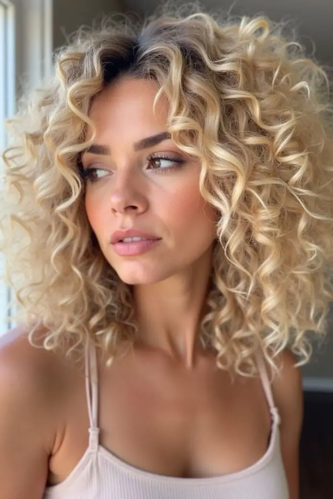 29 Best Haircuts for Thin Fine Hair 24 22. Full Curls with Defined Shape