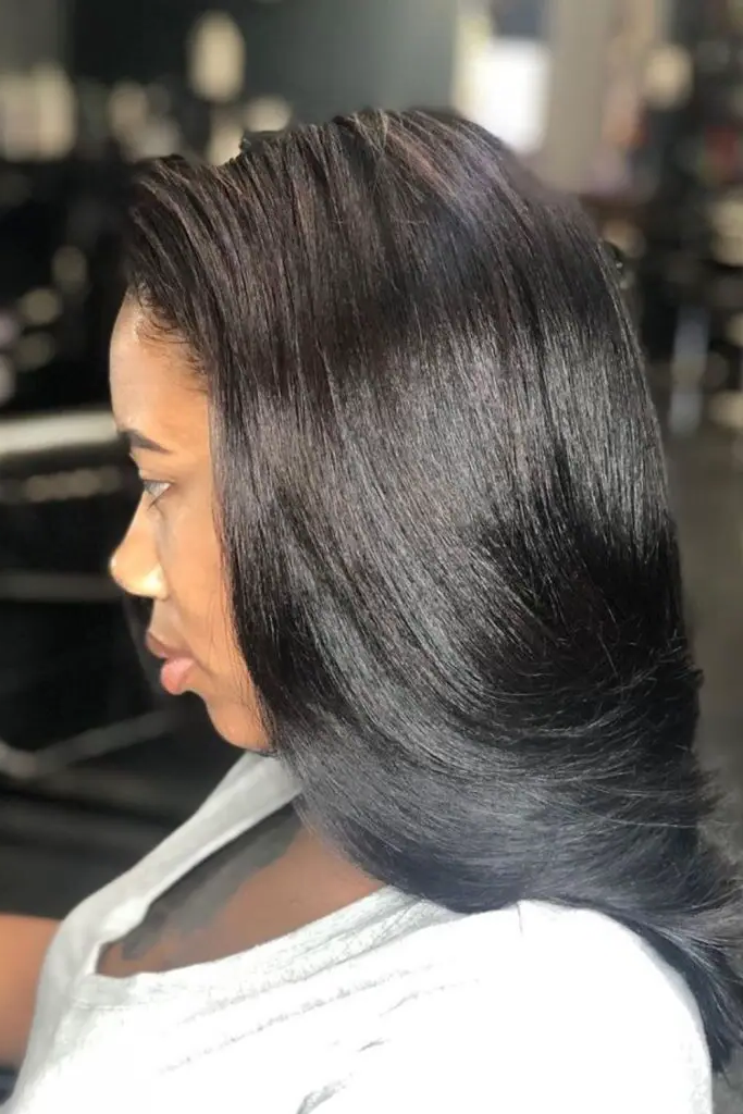 22. The Textured Silk Press