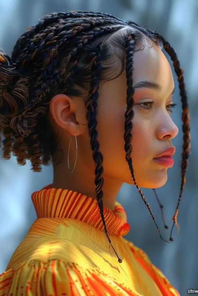 28 Best Dreads Short Hair Styles 24 22. Tied Back Classic