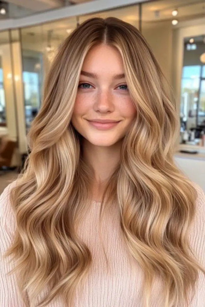 23. Dusted Caramel Lowlights