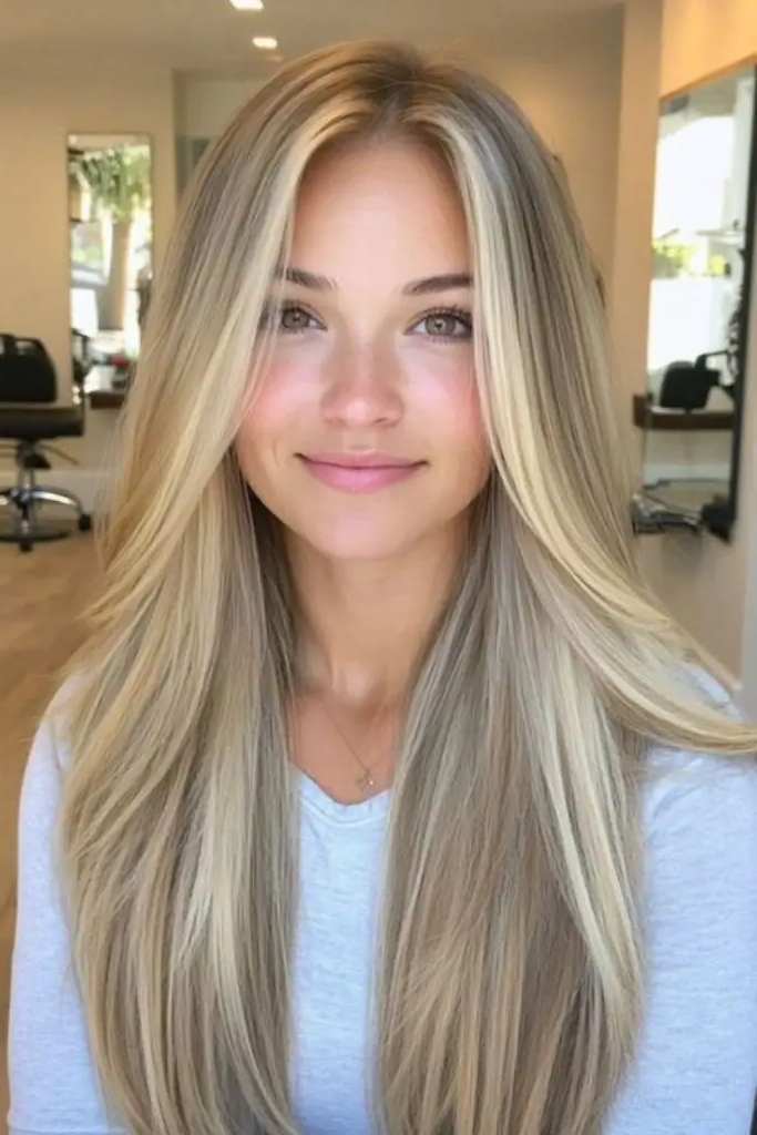 28 Best Long Haircuts with Layers 25 23. Long Layered Cut with Straight Ends