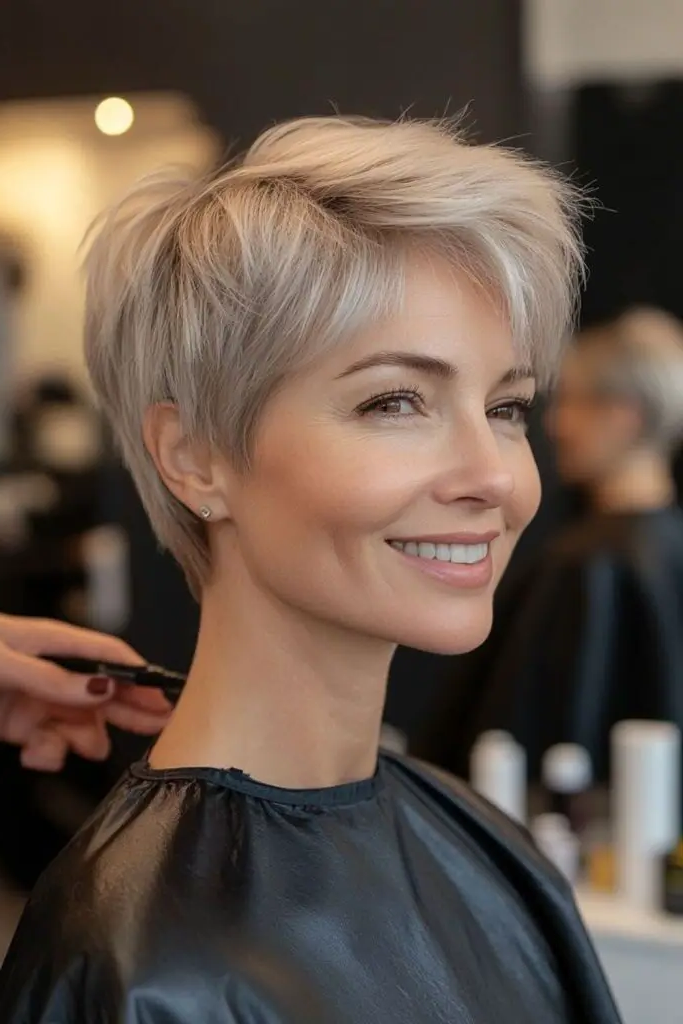 29 Best Haircuts for Thin Fine Hair 25 23. Tousled Pixie Cut with Layers